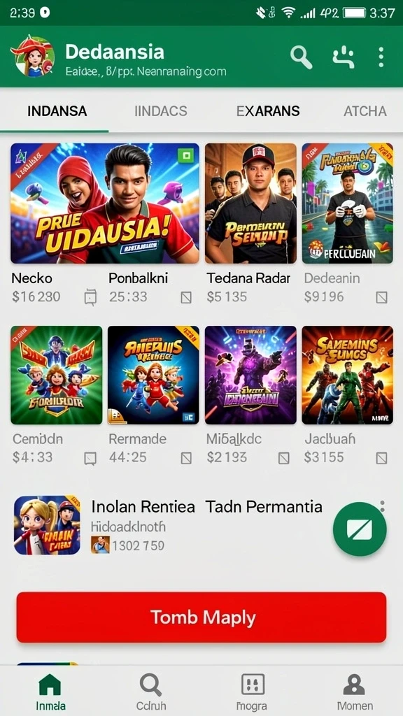 askasino - Tampilan antarmuka permainan ASKASINO yang modern.
