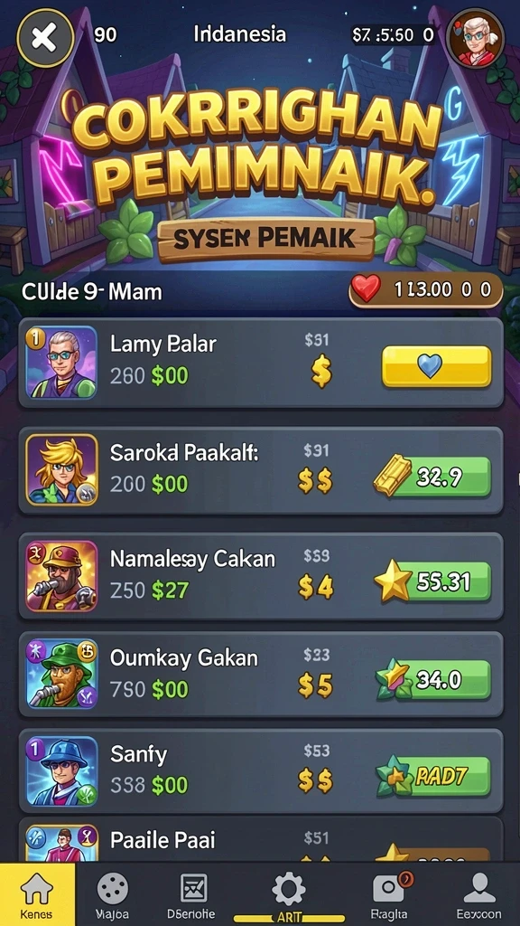 idrok - Tampilan antarmuka yang menarik dan mudah dinavigasi.