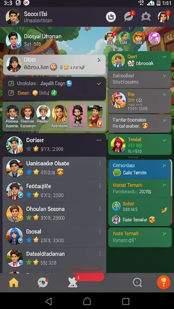 km789 - Berinteraksi dengan teman dalam mode multiplayer sangat seru.