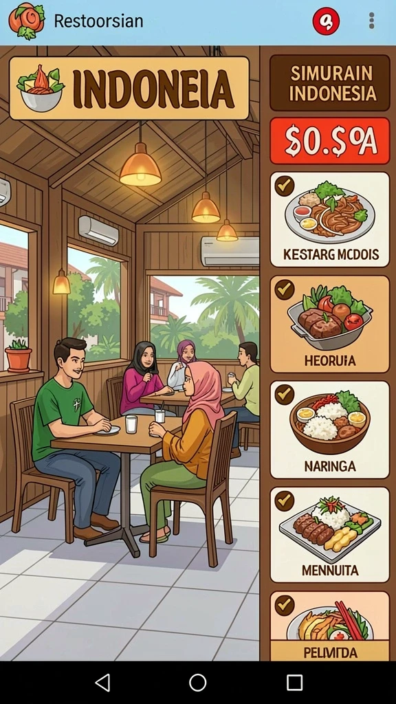 rawontoto - Berbagai karakter unik untuk dimainkan.