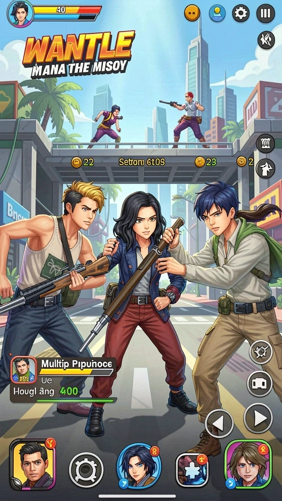 zk7 - Menu karakter yang kaya dengan pilihan unik.